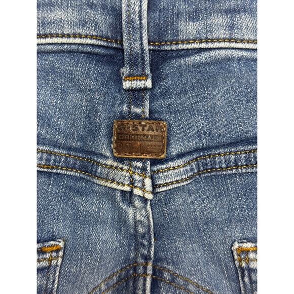 G-Star Raw Men's 5620 3D Slim Patch Knee Blue Denim Jeans - Size 31x32 (31x30.5) - Picture 3 of 7